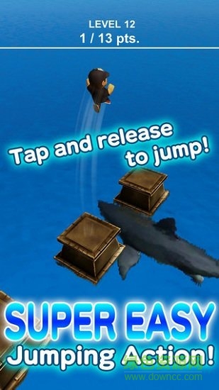 鲨鱼逃亡跳一跳官方版 v1.1.1 安卓版1