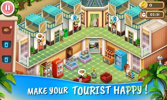 酒店经营家游戏中文版(Resort Island Tycoon) v1.7 安卓版2