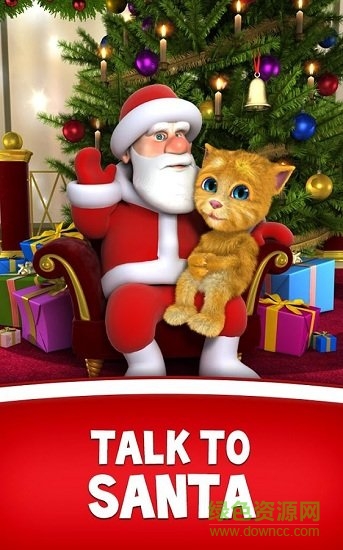 会说话的圣诞老人和金杰猫无限金币版 v2.0 安卓版2