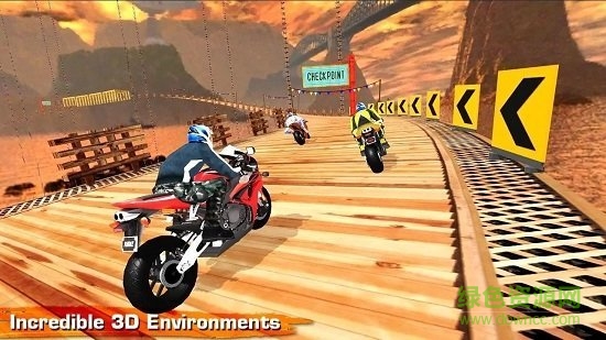 摩托车高速大赛中文版Moto XSpeed GP v1.1 安卓版1
