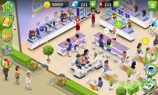 餐廳點擊大亨中文版(Restaurant Clicker Tycoon) v1.0 安卓版 2