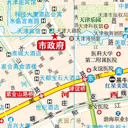 天津市地图区域划分图最新版
