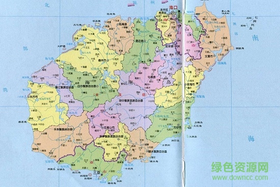 海南省地图高清版可放大 0