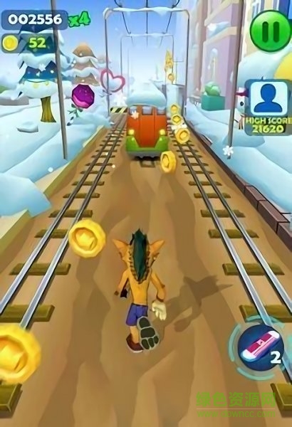 地鐵撞車者冒險最新版(Crash Adventure)2