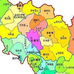 吉林省地图高清全图可放大