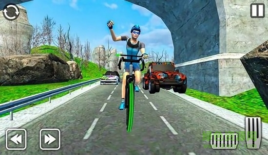 無畏自行車車手最新版(Light Bike Fearless BMX Racing) v2.1 安卓版 3