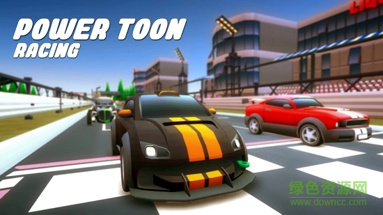强力赛车竞速最新版(Power Toon Racing) v0.1.1 安卓版0