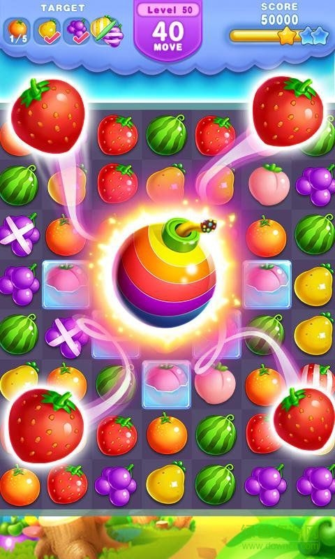 水果农场消消乐红包版(Fruit Farm Mania: Match 3) v8.0 安卓版1