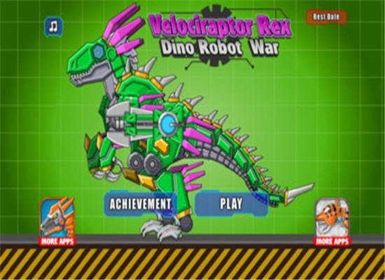 组装机械速龙官方版(Velociraptor Rex Dino Robot War) v1.0 安卓版2