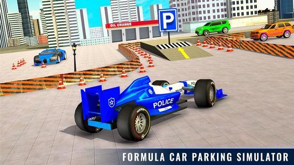 警察公式停車場(chǎng)手游(Police Formula Car Parking Simulator New Car Games)0