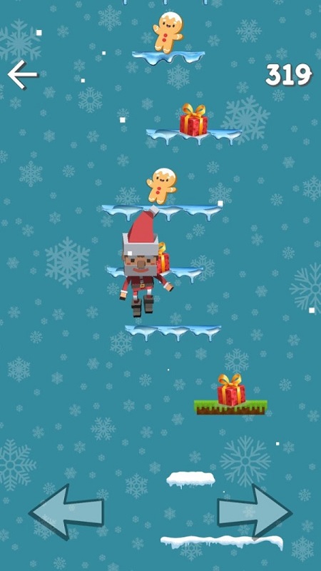像素圣诞老人跳高高游戏 v1.0 安卓版0