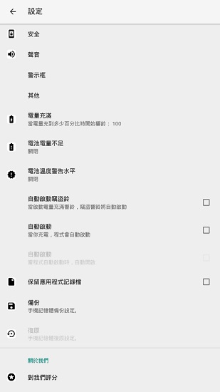電量充滿警示及竊盜警示鬧鈴 v5.5.1 安卓中文版2