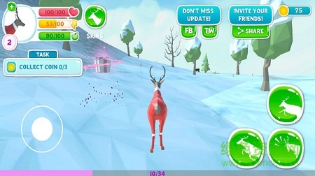 普通的鹿模拟器游戏 v1.4 安卓版3