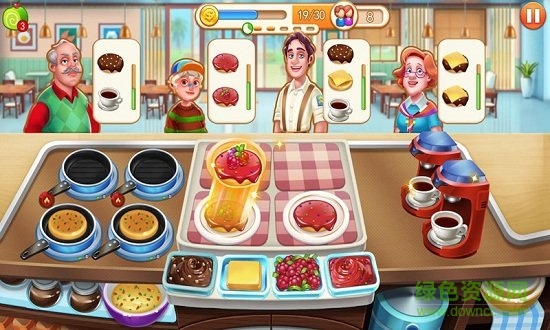 瘋狂美食街游戲(cooking street) v1.0.7 安卓版 0