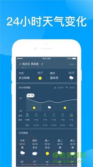 指尖天气预报app v1.4 安卓版3