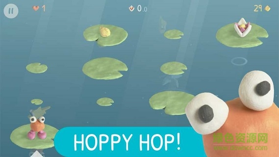 青蛙跳跃游戏(Hopply) v1.1 安卓版0