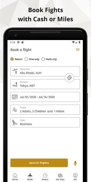 etihad airways app(阿提哈德航空)2