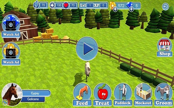 真正的賽馬世界游戲(Horse Jumping 3D) v0.5 安卓版 2