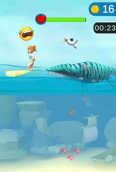 鲨鱼狂潮手游(Shark Frenzy 3D) v2.0 安卓版2
