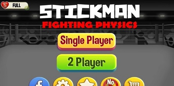 火柴人物理格斗中文版(Stickman Fighting Physics Games Multiplayer) v1.0 安卓版1
