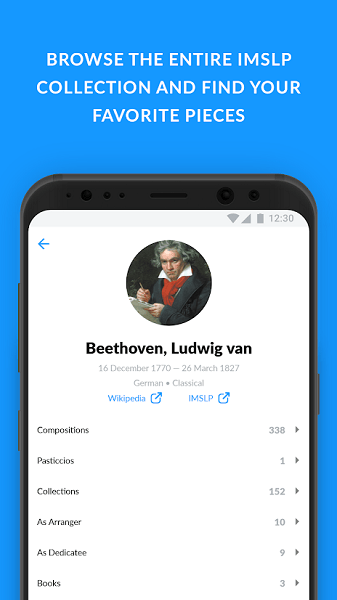 imslp琴譜app(國際樂譜庫)0