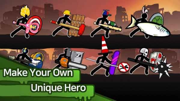 火柴人z丧尸(Stickman Z) v1.1.8 安卓版3