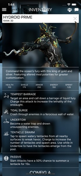 warframe蘋果app1