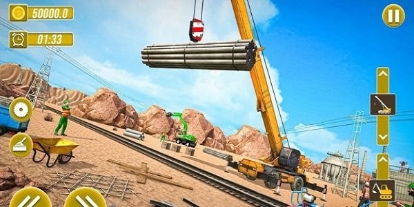 火车轨道建设模拟器游戏 v1.0 安卓版1