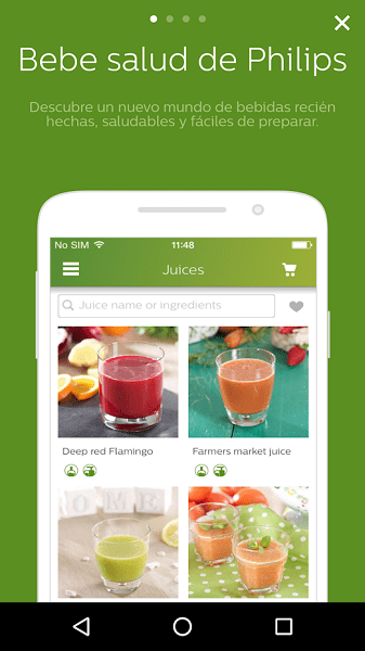 philips healthy drinks app(飞利浦健康饮) v4.2.5 安卓版0