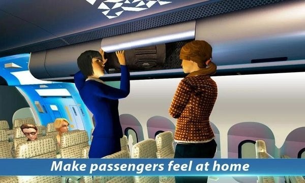 空姐人生手游(Sky Girl Flight Attendant Virtual Air Hostess Game) v1.0 安卓版3