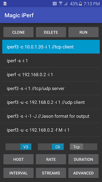 iperf3手機端軟件 v1.0 最新版 2