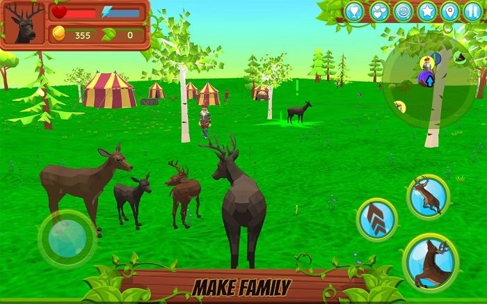 鹿模擬器動物家族手游(Deer Simulator - Animal Family)2