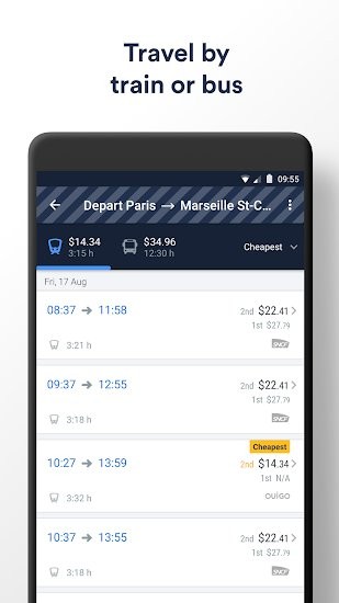 Trainline EU安卓版1