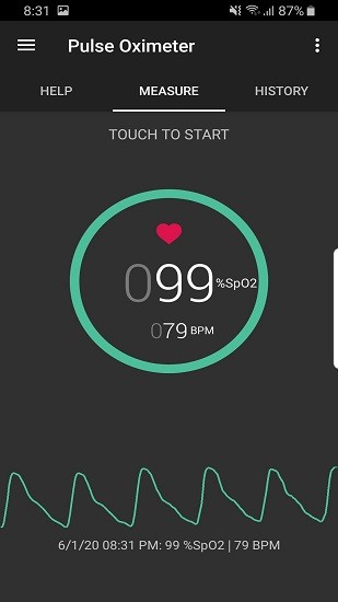 脉搏血氧仪 v1.2.5 安卓版2