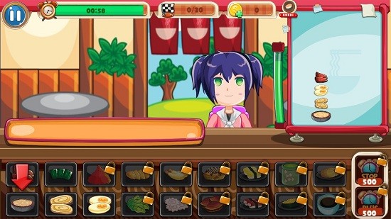 拉面寿司大师游戏 v1.0 安卓版1