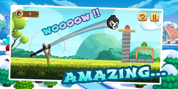 憤怒的企鵝投擲機(Angry Penguin) v8.0 安卓完整版 2