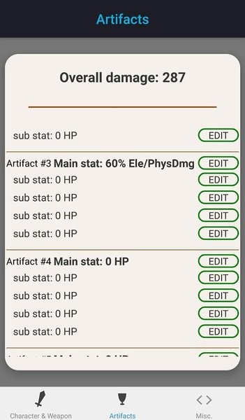 原神傷害計算器手機版(Genshin Damage Calculator) v1.1.0 安卓最新版 3