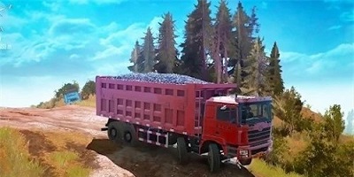 山地卡车模拟驾驶游戏-山地卡车运输游戏-山路运输卡车驾驶游戏