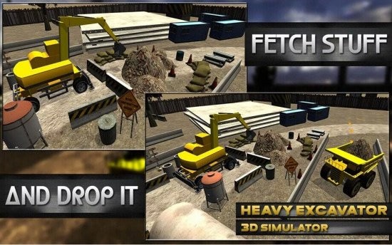 3D挖掘机技术模拟(Excavator simulator mania) v1.3 安卓版0
