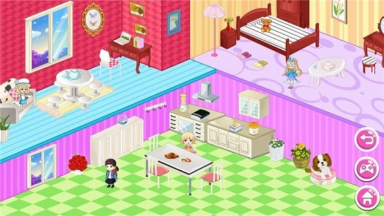 设计冰雪公主娃娃屋小游戏 v1.0.7 安卓版1