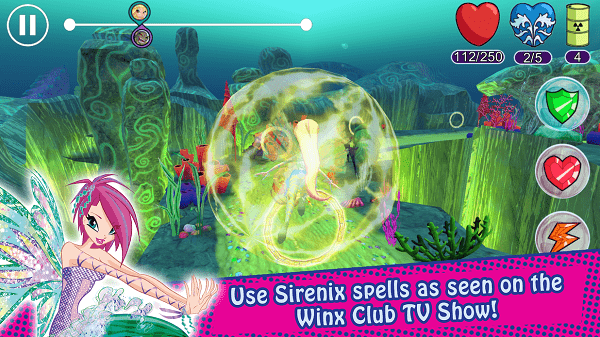 魔法俏佳人海底探险手游(Winx Sirenix Power) v2.0.01 安卓版1