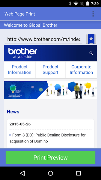 兄弟brother iprint&scan 应用程序 v6.7.1 安卓版2