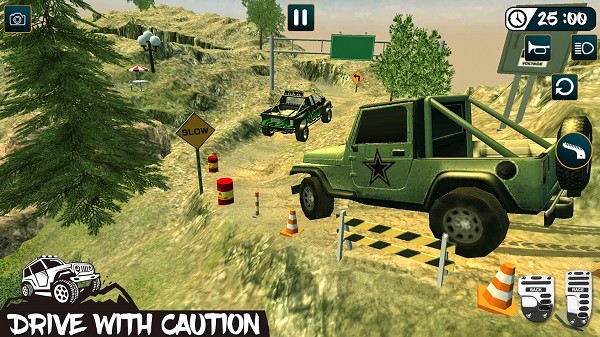 越野吉普车驾驶模拟器(Offroad Jeep Driving Game Real Jeep Adventure) v1.8 安卓版0