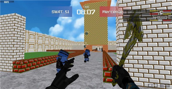 我的世界穿越火線求生之路(Blocky Swat)0