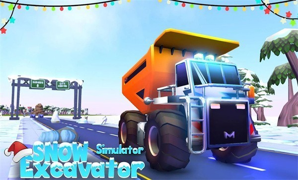 雪地車(chē)模擬器(Snow Excavator Simulator) v2.9 安卓版 0