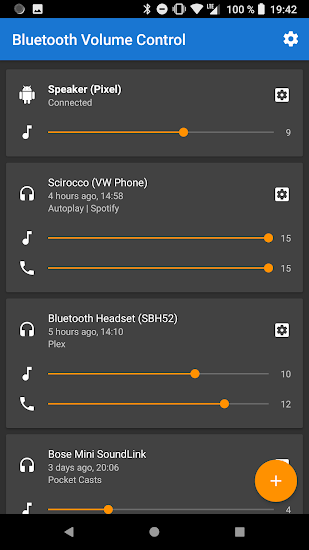 蓝牙音量控制app(Bluetooth Volume Manager) v2.50 安卓版0