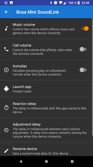 蓝牙音量控制app(Bluetooth Volume Manager) v2.50 安卓版1