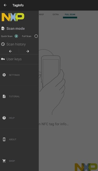 nfc taginfo by NXP软件最新版 v4.24.8 安卓版1