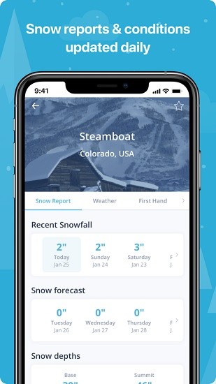 onthesnow app(滑雪天气查询) v9.2.1 安卓版2