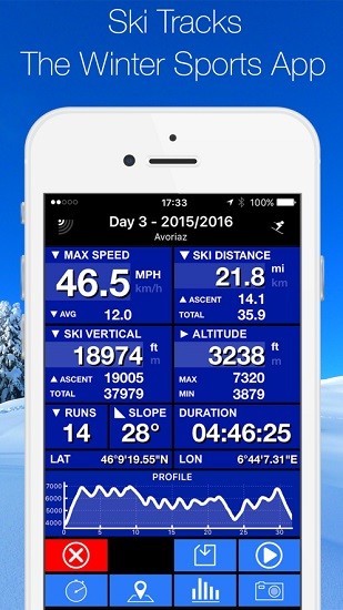Ski Tracks安装包(滑雪记录) v1.4 手机版0